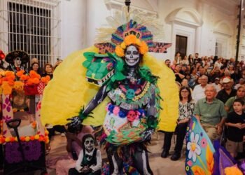 ¡Hasta las mascotas desfilaron! Así se vivió la Marcha de las Catrinas