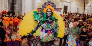 ¡Hasta las mascotas desfilaron! Así se vivió la Marcha de las Catrinas