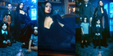 ¡TÉTRICOS Y ELEGANTES! Paris Hilton transforma a su familia en ‘Los Locos Addams’ y paraliza las redes este Halloween